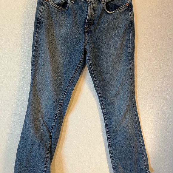 Classic Levi’s Bootcut 515 Blue Denim Jeans - Picture 3 of 10